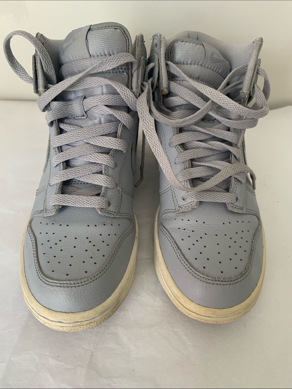 Nike Greyish/blue High-Top Sneakers - Picture 2 of 8